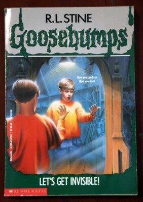GOOSEBUMPS: Let's Get Invisible! by R.L. Stine #6 Scholastic Paperback 1st/8th - Image 1 of 4