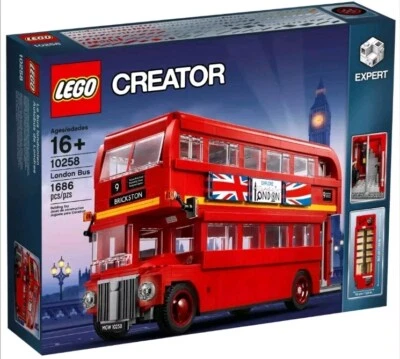 🟢 RETIRED Lego Creator London Bus Set 10258 Iconic Double Decker Bus *GREAT🎅🎁 - Image 1 of 4