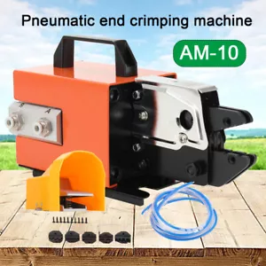 Nuova crimpatrice pneumatica AM-10 ad aria terminale filo crimpatrice utensile US - Foto 1 di 11