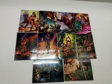 Joe Jusko's Edgar Rice Burroughs Collection Lot Of 10x cards Fantasy Art