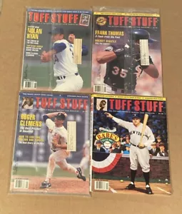 Tuff Stuff Magazine 3 Factory Sealed June, Aug., Sept. 1992, One Used Oct. 1992 - Bild 1 von 7