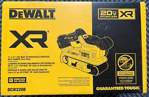DeWALT DCW220B 20V 3x21" Akku-Bandschleifer - nur Werkzeug - Bild 1 von 1