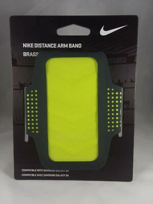 NIKE Distance Running ARMBAND Storage SAMSUNG GALAXY S4 iPhone 6 7 8 MSRP $35 - Image 1 of 4