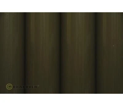 Oracover 21-018-010 Bügelfolie Breite: 60cm Länge: 1m tarnoliv - Bild 1 von 2