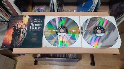 Robin Hood Prince Of Thieves US Laserdisc Foto 1 de 3