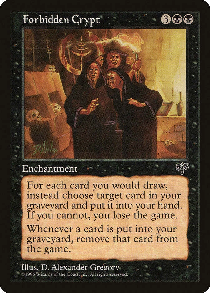 Forbidden Crypt [Mirage] Magic MTG - Image 1 of 1