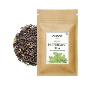 Zyanna Peppermint Tea - Premium Black Tea 100g Free Shipping World Wide - Picture 1 of 7