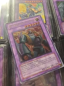 GLAS-EN039 Yugioh Evil Hero Lightning Golem Ultimate Rare 1st Edition - Picture 1 of 4
