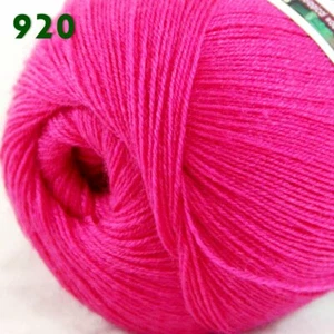Sale 1 Ballsx50gr LACE Rugs Acrylic Wool Cashmere Hand Crochet Knitting Yarn 920 - Picture 1 of 18
