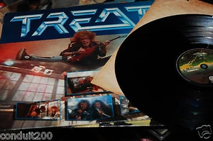 TREAT SELF TITLE 1989 SWEDEN VINYL  LP ORIGINAL METALLICA SLAYER  - Picture 1 of 4