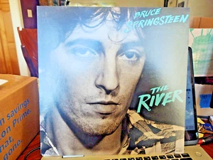ÁLBUM PROMOCIONAL DE BRUCE SPRINGSTEEN THE RIVER PANTALLA PLANA 1980 - RARO MUY - DIFÍCIL DE ENCONTRAR - Imagen 1 de 7