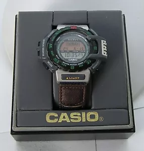 Clean Casio Pathfinder Dreifachsensor Uhr mit Box Hängeetikett Orig. Band 1470 PRT-40 - Bild 1 von 13