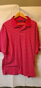 Oxford Golf Shirt Mens Sz 2XL Red Polo Short Sleeve Pullover Sawgrass CC Logo - Picture 1 of 5