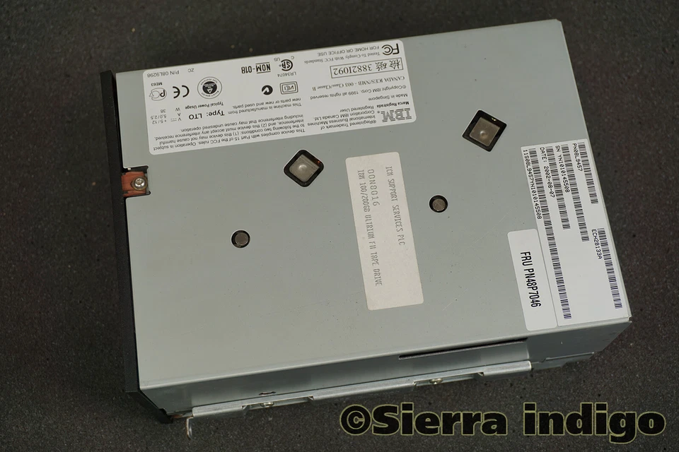 IBM FRU 48P7046 LTO-1 FH Ultrium Tape Drive - Image 1 of 1