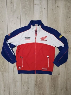 HONDA RACING JACKET FLEECE MOTORCROSS JACKET MOTOGP ZIP JACKET MEN L - Image 1 of 4