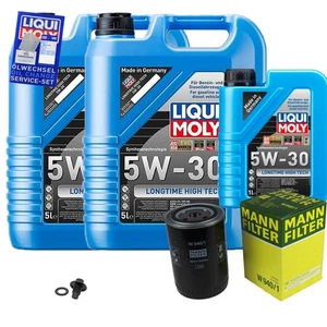 Filtro olio Mann 11 L Liqui Moly 5W-30 Longtime per Ford USA Explorer 5.0 - Foto 1 di 7