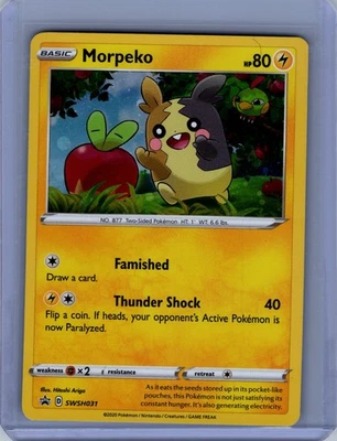 Pokemon SWSH: Sword & Shield Promo Cards #SWSH031 Morpeko Near Mint or Better - Image 1 of 2