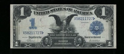 SC 1899 $1 Silver Certificate Fr.229 Black Eagle (727) - Image 1 of 2