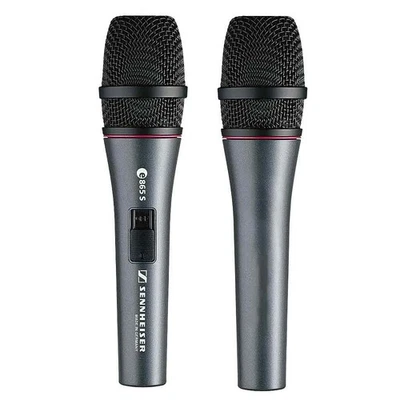Sennheiser E865S Handheld Super Cardioid Condenser Microphone with On/Off Switch - Image 1 of 3