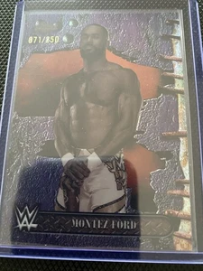 Montez Ford 2025 Topps Chrome WWE Cactus Jack Purple Refractor /250 - Picture 1 of 2