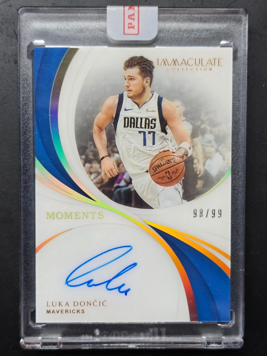 Luka Dončić Autographed Basketball Trading Cards & Accessories for