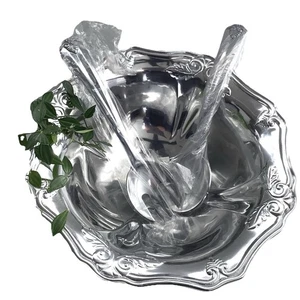 Lenox Butler’s Pantry 3-Piece Metal Salad Bowl Serving Set - Picture 1 of 24