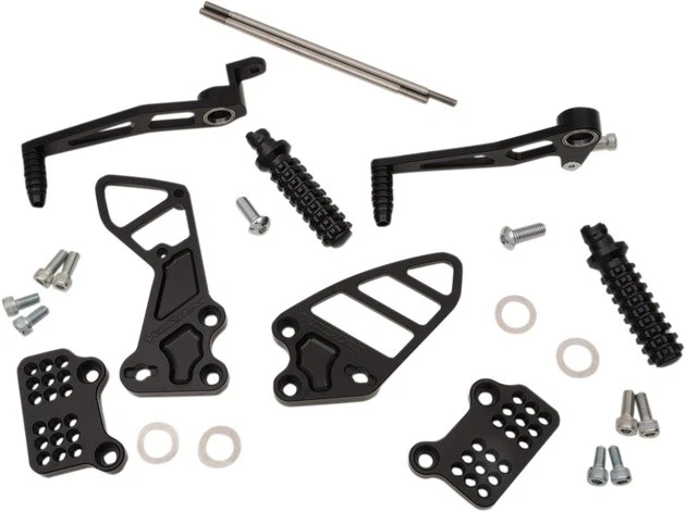 Juegos traseros ajustables Vortex negros #RS503K para Suzuki GSX-R750/GSX-R600/GSX-R1000 Foto 1 de 1