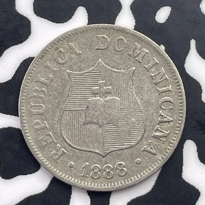 1888 Dominican Republic 2 1/2 Centavos Lot#C2787 - Image 1 of 2
