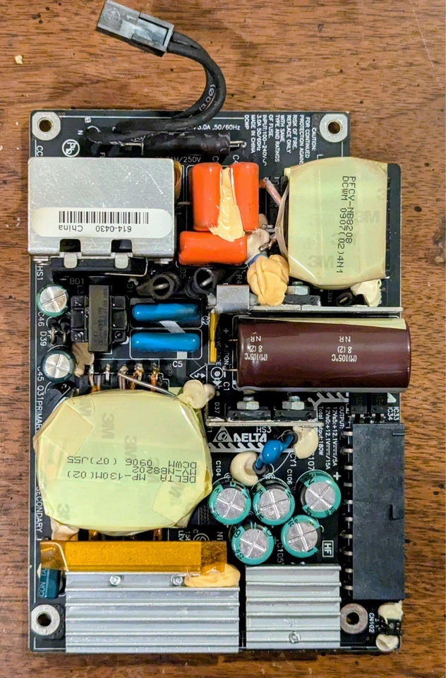 Apple iMac 20" A1224 Power Supply 614-0421 180W 2007 2008 2009 - Image 1 of 1