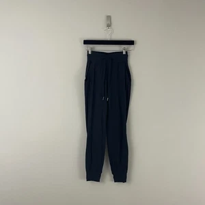 Lululemon Ready to Rulu High Rise Joggers in Black Womens Size 0 - Picture 1 of 7