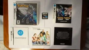 Pokemon Diamant Version Nintendo DS 2007 Portugiesisch Handbuch Box EUR NDS... - Bild 1 von 13
