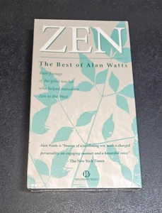 Zen : The Best Of Alan Watts (VHS, 1994) Spiritual Meditation Rare OOP Brand New - Picture 1 of 6