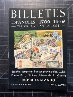Billetes Españoles 1782-1979 Carlos III- Castan Cayon  Foto 1 de 2