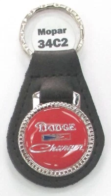 Красный Dodge зарядное устройство кожи #34C2 кольцо для ключей 1966 1967 1968 1969 1970 1971 1972 1973 - Изображение 1 из 4