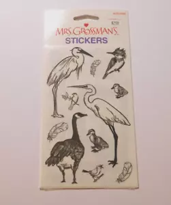 Mrs. Grossman's Stickers Lot of 3 Sheets Brand New Package ~Brush Water Fowl~ #2 - Picture 1 of 1