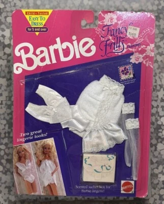 Barbie Vintage Elegante Volantes Lencería Moda Mattel 2977 Mattel Nuevo en Paquete Nuevo 🌸 Foto 1 de 4