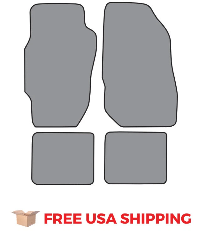 FITS 1986-1989 Honda Accord 5spd Floor Mat 4pc Cutpile Foto 1 de 1