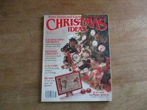 Better Homes & Gardens Creative Ideas Christmas Ideas 1985 Country Cross-Stitch - Picture 1 of 4