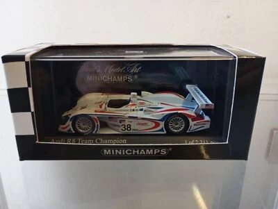 MINICHAMPS - AUDI R8 TEAM CHAMPION PETIT LEMANS 2001 MODELO ESCALA 1:43 400 010938 Foto 1 de 4