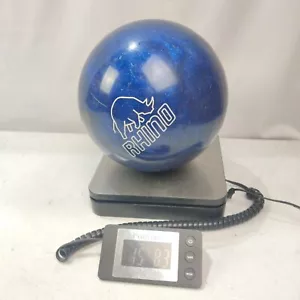 Brunswick Rhino Bowlingkugel - Blue Sparkle 15,5 Pfund - Bild 1 von 7