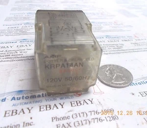 Potter & Brumfield KRPA-14AN-120/KRPA14AN 120V 50/60Hz Relay - Picture 1 of 3