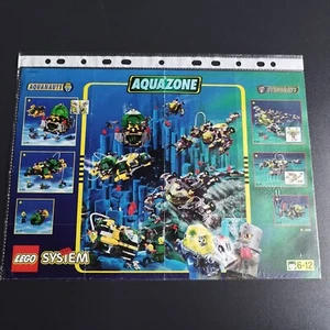 Lego Werbebroschüre Poster. 4112618. Größe A4. Aquazone. - Bild 1 von 2