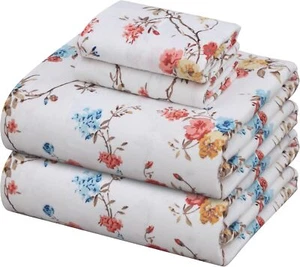 New-Flannel Sheets California King Size - Soft & Comfy Deep Pocket Cotton - Picture 1 of 5