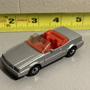 Matchbox 1987 Cadillac Allante Cabriolet Silver 1:60 Made in Macau - Picture 1 of 8