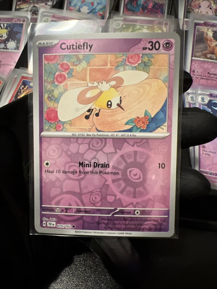 Cutiefly 075/162 Sv05: Temporal Forces Reverse Holo - Image 1 of 1