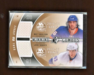 2011-12 SPx Winning Combos #WCTM Matt Moulson/John Tavares       *S6883