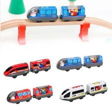 New Design Battery Operated Compatible With Brio Wooden Train Track Toys Train