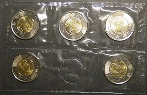 2015 200th Anniversary of birth of Sir John A. MacDonald 2 dollar toonie 5-pack - Picture 1 of 4