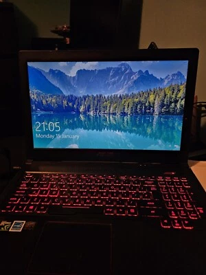 ASUS FX503 Gaming Laptop Core i5-7300HQ, 16GB RAM, GeForce GTX 1060 - Image 1 of 4