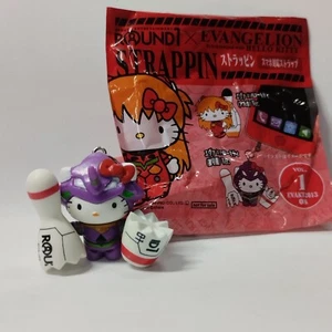 Hello Kitty Evangelion Unit-01 Phone Strap w/ Original Package - Picture 1 of 7